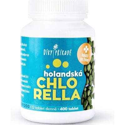 Díky přírodě Holandská chlorella 400 tablet