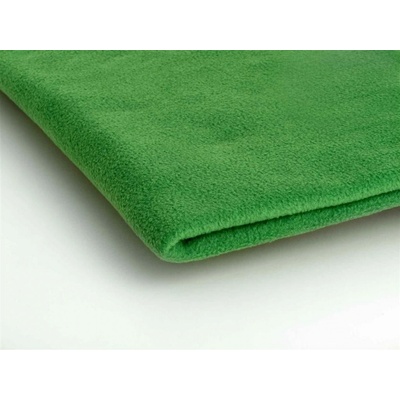 Microfleece farba zelená 35