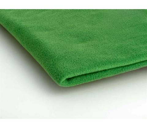 Microfleece farba zelená 35