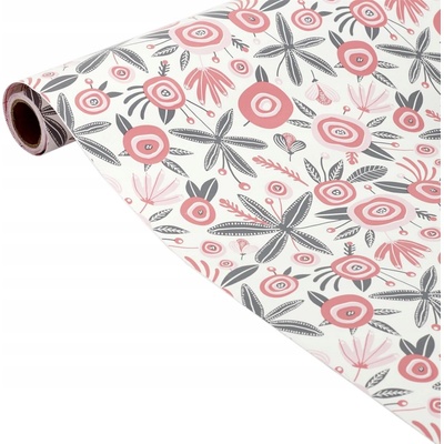 Home Deco Kids Samolepiaca tapeta do detskej izby s kvetinami 45 x 250 cm