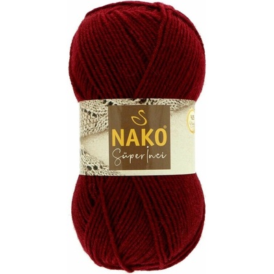 Nako Super Inci 999 bordová