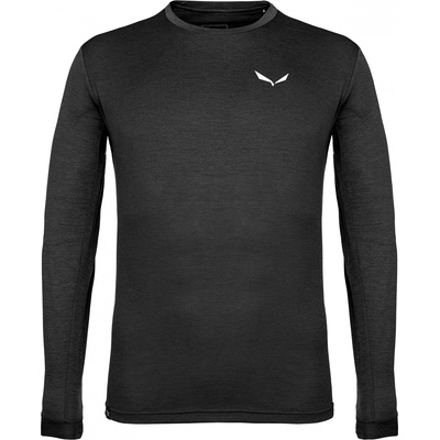 Salewa Мъжка блуза с дълъг ръкав Salewa Puez Melange Dry L/S Tee Sport shirt - Black Out Melange II (016-5111-0912)