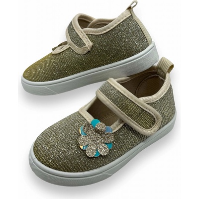 Fashion dívčí baleríny zlatá