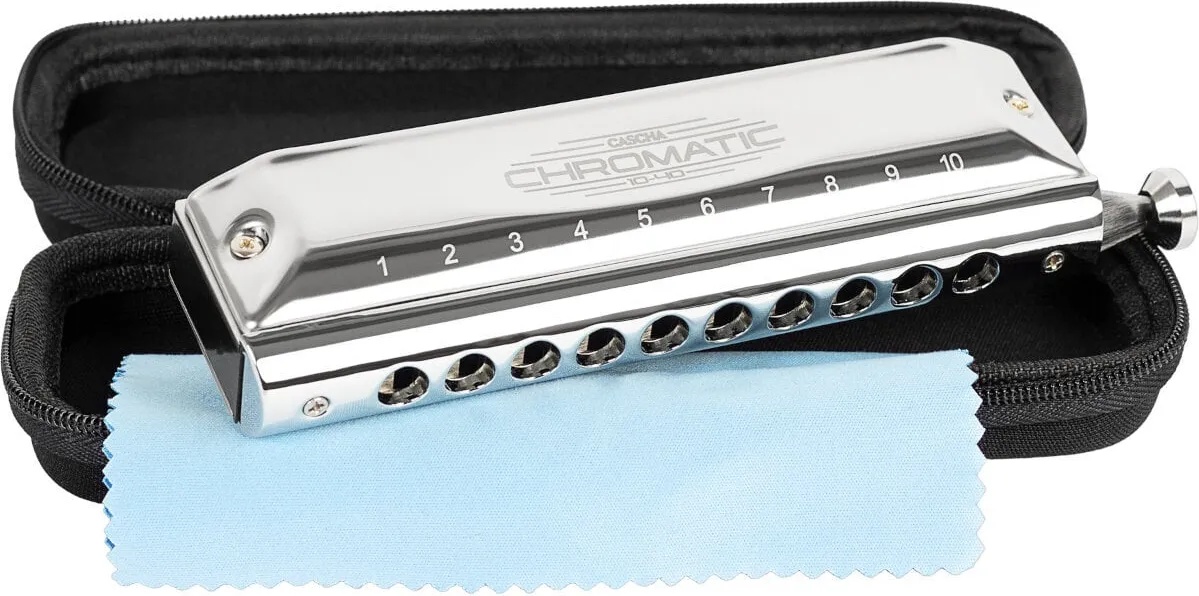 Cascha HH 2272 Chromatic 10-40 Blues Yстна хармоника (HH2272)