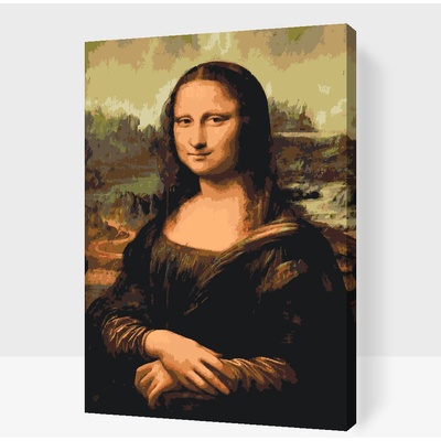 Vymalujsisam MALOVÁNÍ PODLE ČÍSEL LEONARDO DA VINCI MONA LISA