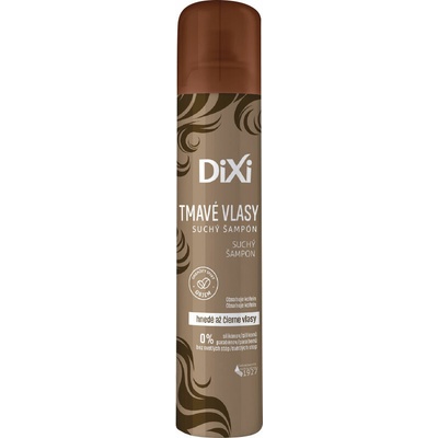 DIXI Tmavé vlasy suchý šampón na vlasy 200ml