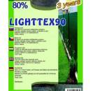 Trebor Sieť tieniaca Lighttex 1,5x10m zelená