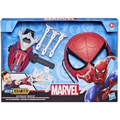 Hasbro Marvel Спайдър-мен: Web Shots комплект изстрелвач на мрежи (G1412)
