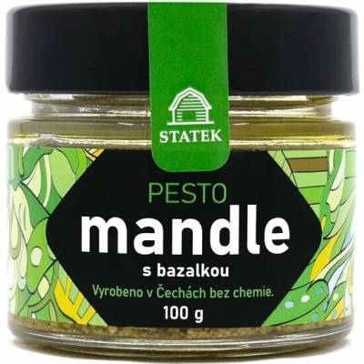 Hradecké delikatesy Pesto mandle s bazalkou 100g