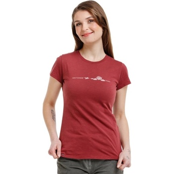 Bushman tričko Nara oldrose