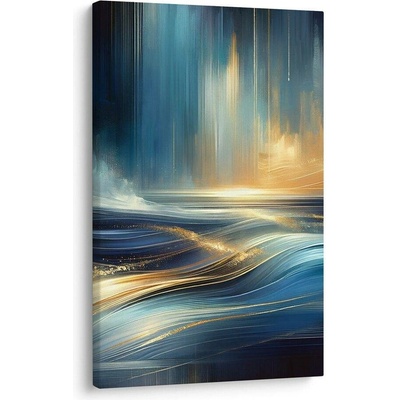 Obraz sluneční paprsky na vodní hladině - 80x120