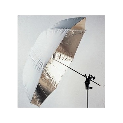 Falcon Eyes UR-60S odrazný deštník 120cm (stříbrná/bílá) – Zboží Živě
