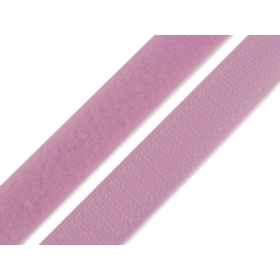 Suchý zip háček + plyš šíře 20 mm 35 (244) lila