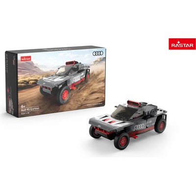 RASTAR Tomido Stavebnice Audi RS Q e tron šedá 1:30