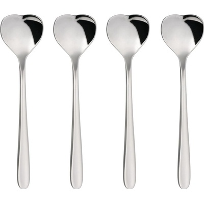 Alessi BIG LOVE strieborné 4 ks