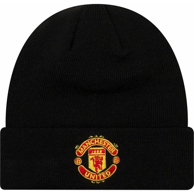 New Era ESSENTIAL Y CUFF BEANIE MANCHESTER UNITED Černá Červená Žlutá CHILD