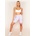Missy Empire Къси панталони Missy Empire Tie Dye Cycle Shorts - Lilac