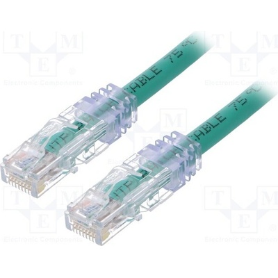 Panduit UTP6AX3MGR Patch U/UTP Kat: 6a RJ45 vidlice z obou stran drát