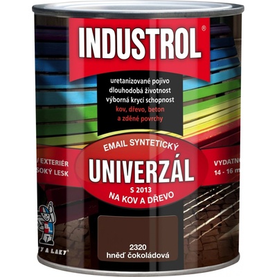 Industrol S2013 Vrchná syntetická farba 0,75l 2430 hneď čokoládová