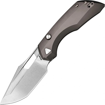 Artisan Mousebird 1889G-DG S35VN with Dark Grey Titanium handle