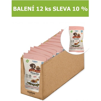 Serrano Snack Dog Turkey 100 g 12 ks