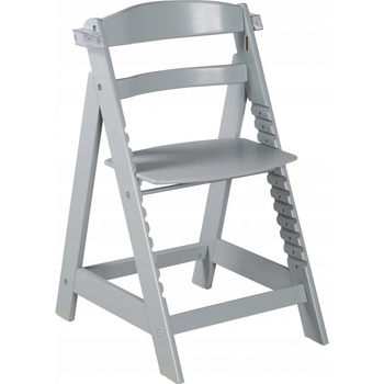 ROBA dřevěná na sezení Sit Up Click&Fun ŠEDÁ