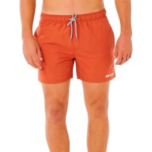 Rip Curl Бански гащета Rip curl Streamline Offset Volley swimming shorts - Orange (Baked Clay)