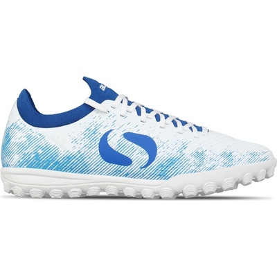 Sondico Юношески футболни стоножки Sondico Blaze Junior Astro Turf Trainers - White/Blue