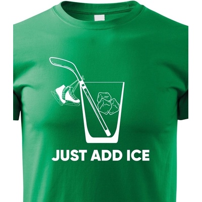 dětské tričko Just add ice zelená