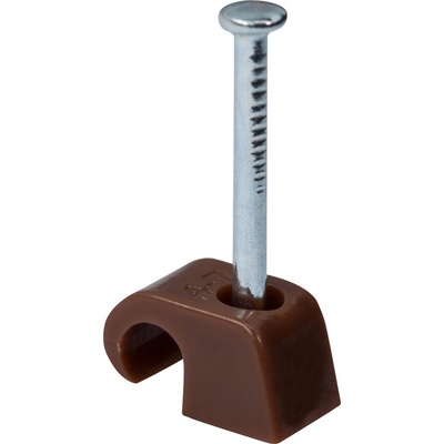 LUX-TOOLS Expresní příchytky průměr 4 mm - 7 mm hnědé, 50 ks