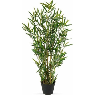 Vilde Umělá rostlina v dekorativním květináči / vysoký bambus 97 cm