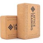 Lattice Йога блокче Lattice Flex Block Yoga block - Cork - размер One Size (580-2038-0111)