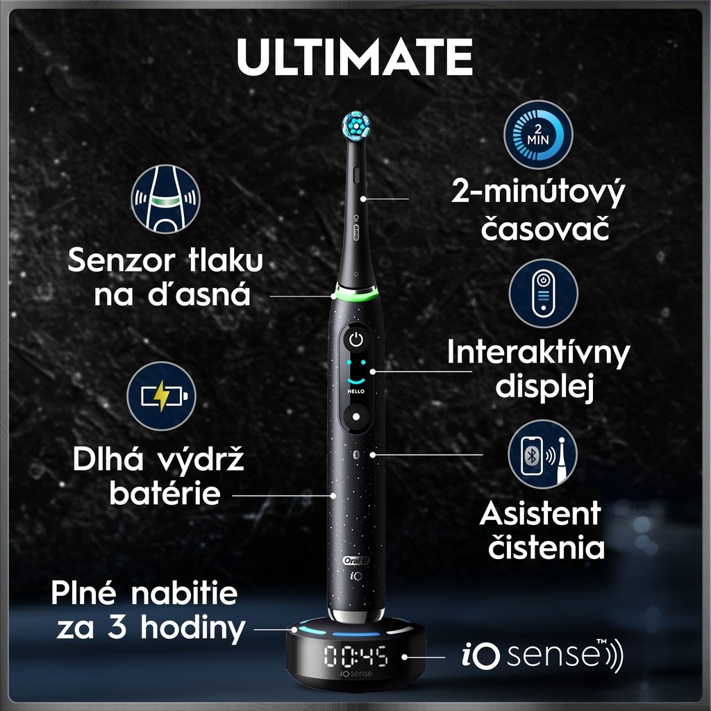Oral-B iO Series 10 Cosmic Black od 264,3 € - Heureka.sk