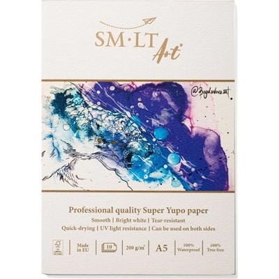 SMLT SM.LT Super Yupo blok 200g/m2 rôzne Veľkosť: A5