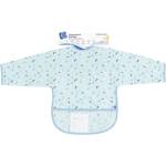 KikkaBoo Непромокаем лигавник с ръкави и джоб Arty Blue Pattern (31303030060) - salemax