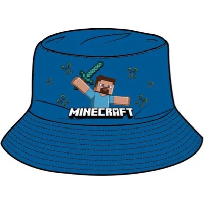 Klobúk Minecraft Blue