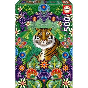 Educa Пъзел Educa - Бенгалски тигър, 500 части (EDU19912)