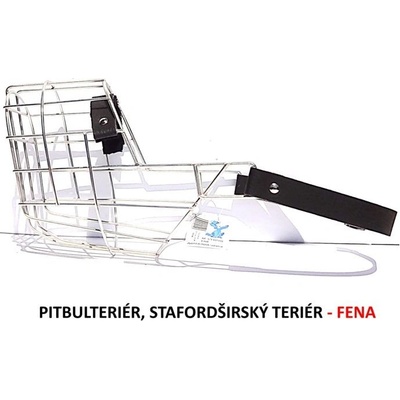 Mr. Rozchov Náhubek kovový Pitbulteriér Stafordširský teriér fena