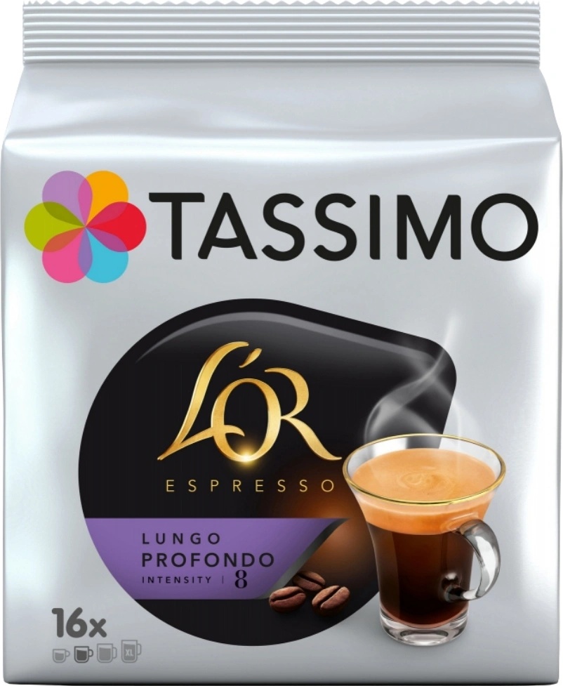 Douwe Egberts Tassimo L'OR Espresso Lungo Profondo 16 бр