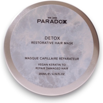 We are Paradoxx Детокс Веган Кератин Крем-маска за лечение на коса Възстановяваща 200 ml
