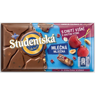 Orion Studentská pečeť VIŠEŇ mléčná 170 g