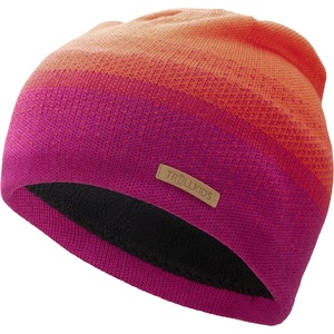 Trollkids Детска зимна шапка (beanie) Trollkids Kid's Merino Cap Beanie - Dark Pink / Coral Pink - размер 48-52 cm (904-2056-0511)