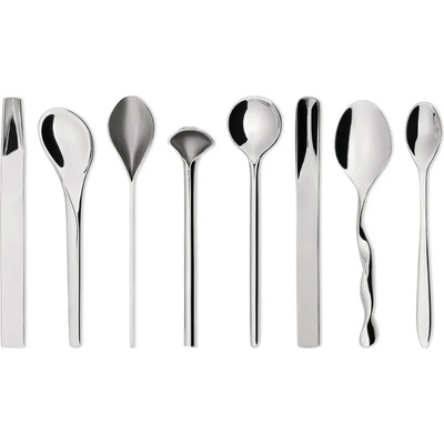 Alessi Лъжица за чай/кафе IL CAFFE/TE, комплект 8 бр. , Alessi (ALMSPOONSET)