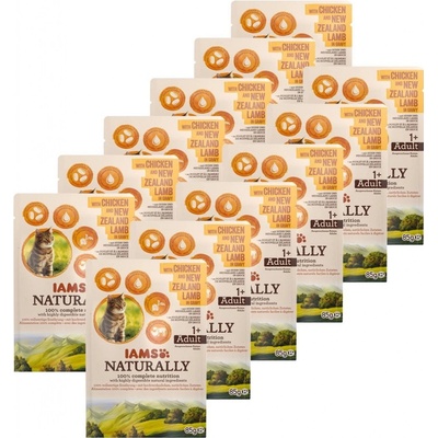 IAMS Naturally Chicken & Lamb 12 x 85 g
