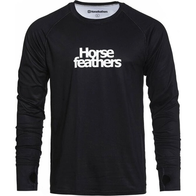 Horsefeathers pánske termo tričko Riley čierne