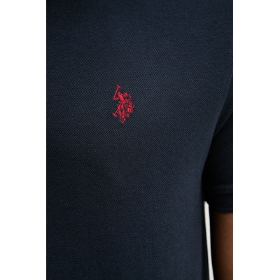 U. S. Polo Assn U. S. Polo Assn. тениска с яка мъжка от памук DHM PIQUE (MUP3312)