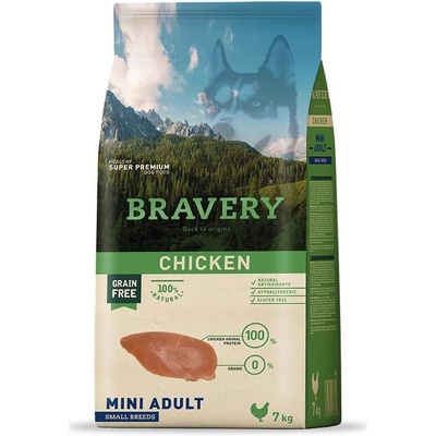 Bravery Adult Mini Chicken 2 x 7 kg
