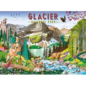 Ravensburger - Puzzle National Park Collection: Glacier - 500 piese