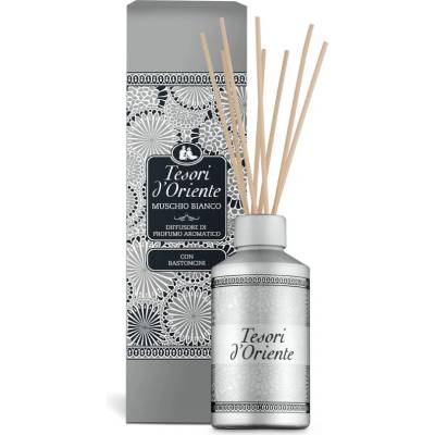 Tesori d´Oriente difuzér s tyčinkami Biele pižmo 200 ml
