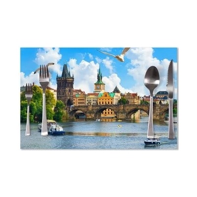 Sablio Prostírání Praha Karlův most 2 40x30cm